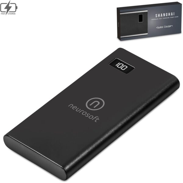 Swiss Cougar Shanghai Fast Charge 18W Power Bank – 10,000mAh - Image 2