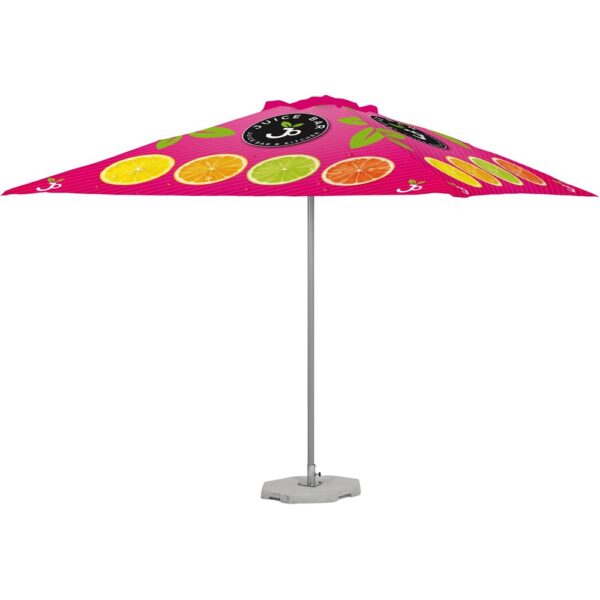 Sublimated Parasol Single Pole 3m x 3m - Image 2