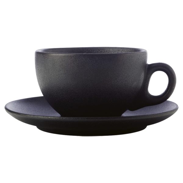 Caviar Coupe Cup and Saucer 250ml