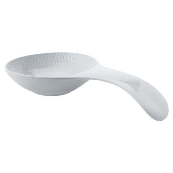 White Basics Diamonds Spoon Rest