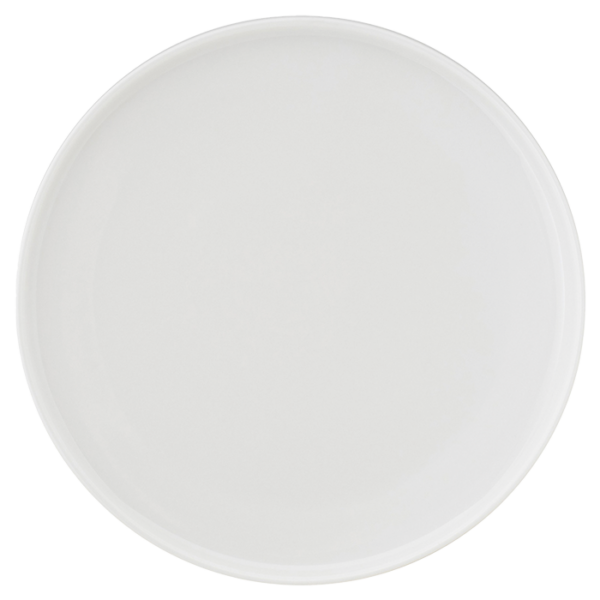 White Basics High Rim Plate