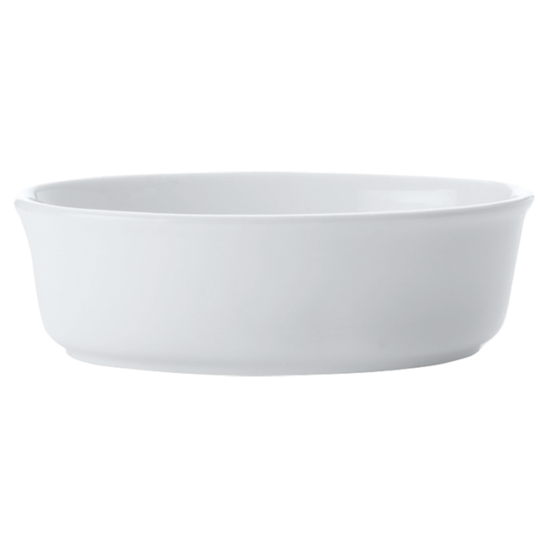 White Basics Pie Dish Oval