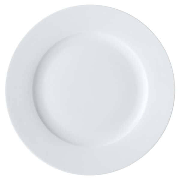 White Basics Rim Plate