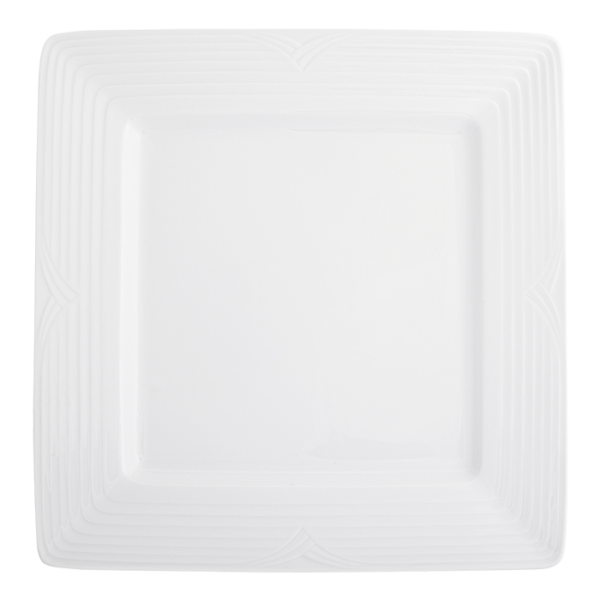 Arctic White Square Plate