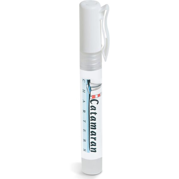 Journey Hand Sanitiser Spray - 10ml - Solid White - Image 2