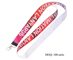 Unbranded 8mm Narrow Tube Lanyard