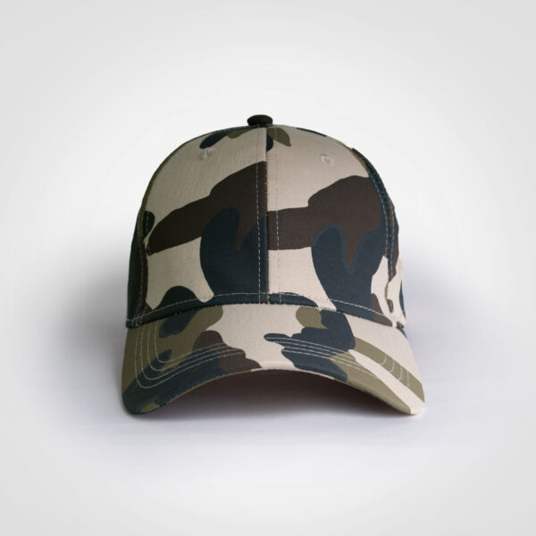 FWRD Basic 6 Panel Camo Cap - Image 4