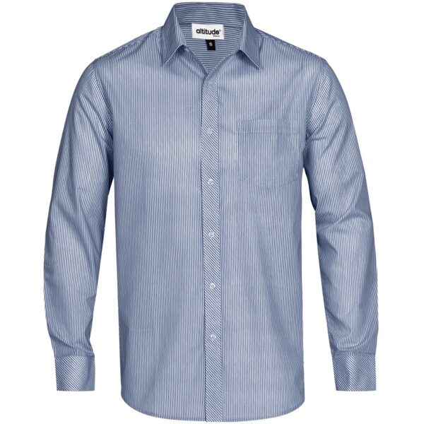 Mens Long Sleeve Birmingham Shirt - Navy - Image 2