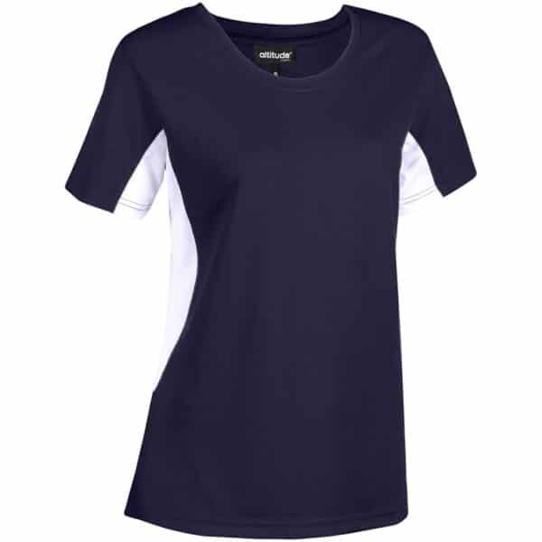 Ladies Championship T-Shirt - Navy - Image 2