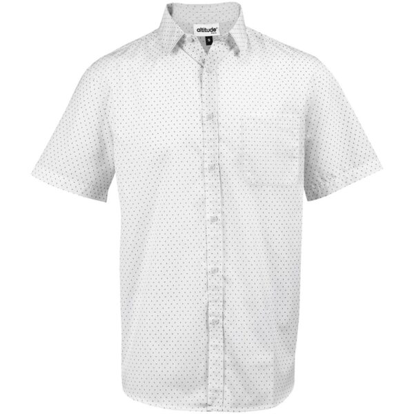 Mens Short Sleeve Duke Shirt - White - Image 2