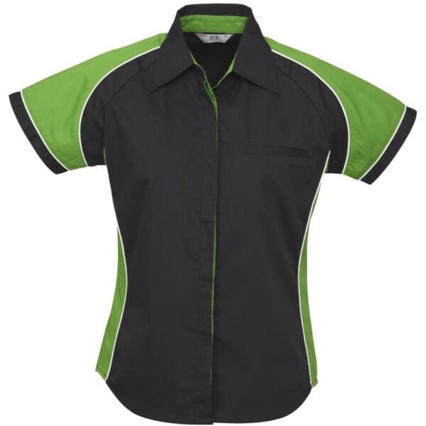 Ladies Nitro Pitt Shirt - Lime - Image 2