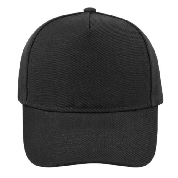 K5038BLACK - Kiddies 5 Panel Fade Resistant - Black