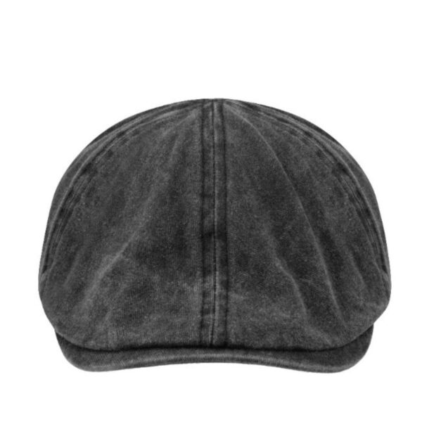 I2100BLACK - Maxed Wash Ivy Cap - Black