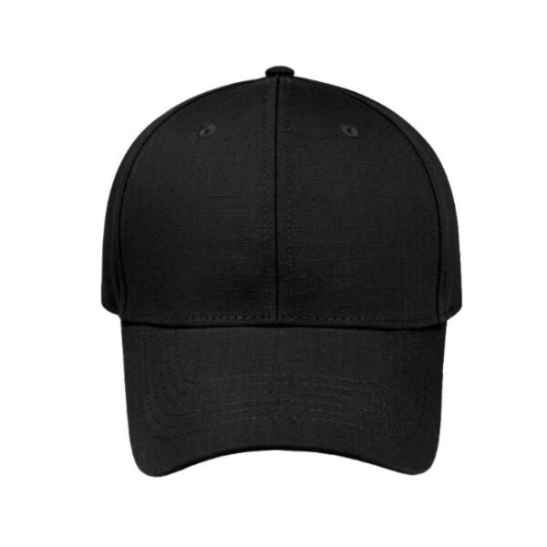 S21600BLACK - Ripstop 6 Panel - Black