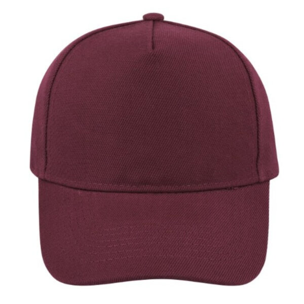 K5038BURGUNDY - Kiddies 5 Panel Fade Resistant - Burgundy