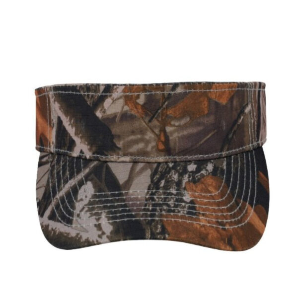 6052CAMOOAK - Twill Visor - Camo Oak