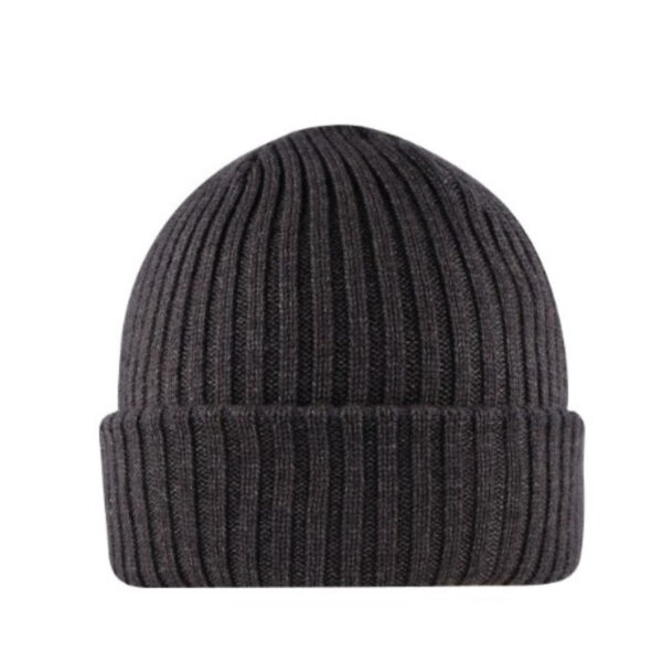 U20900CBCHAR - Cuffed Beanie - Charcoal