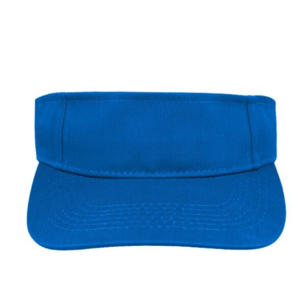 6052COBALTBLUE - Twill Visor - Cobalt Blue