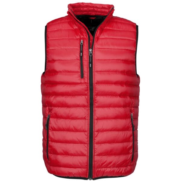 Mens Scotia Bodywarmer - Red - Image 2