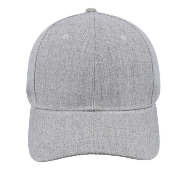 V6038GREYMEL - Value Fade Resistant Cap - Grey Melange