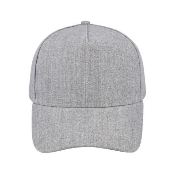 V5038GRYMELANGE - 5 Panel Acrylic - Grey Melange