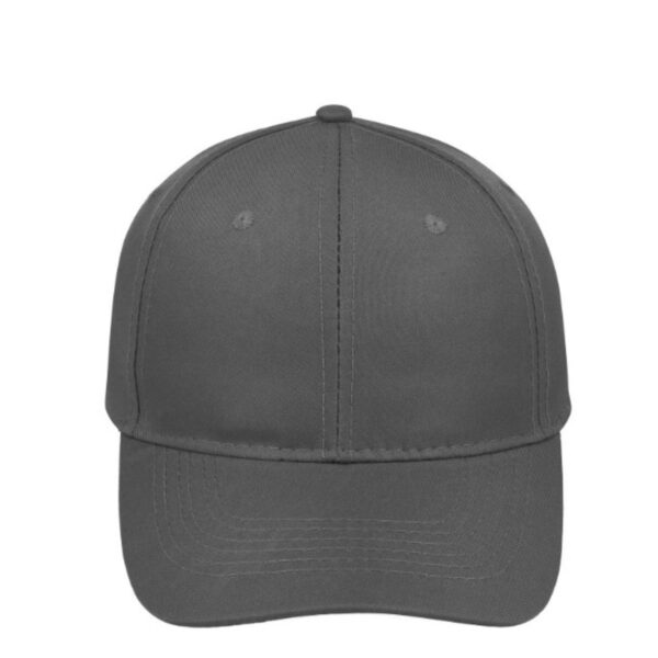 V22600CHARCOAL - 6 Panel Promo Cap - Grey