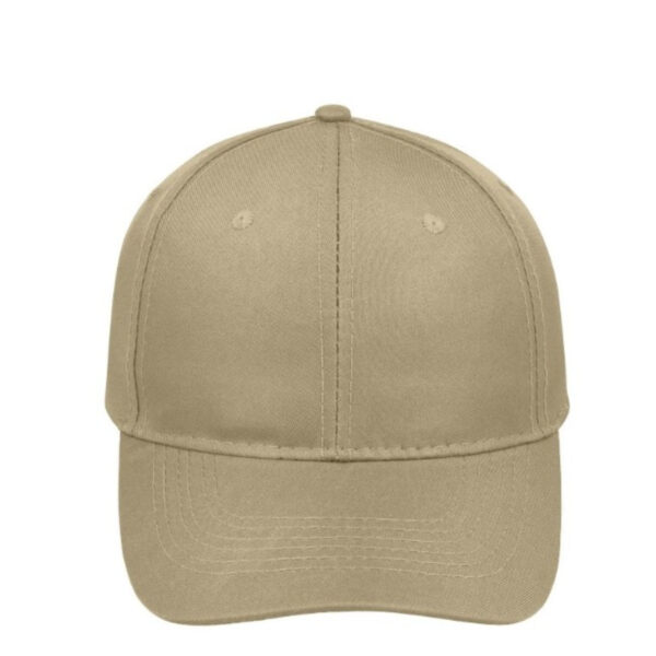 V22600KHAKI - 6 Panel Promo Cap - Khaki