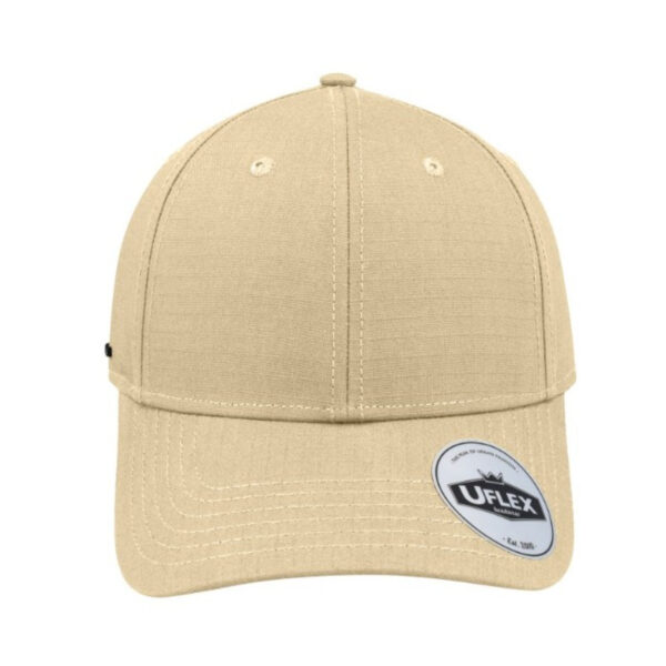 U22600OCKHAKI - 6 Panel Outdoor Cap - Khaki