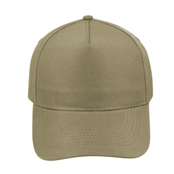 V5002KHAKI - 5 Panel Promo Cap - Khaki