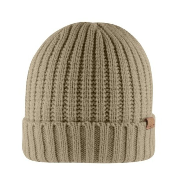 B2200KHAKI - Rib Knit Cuffed Beanie - Khaki