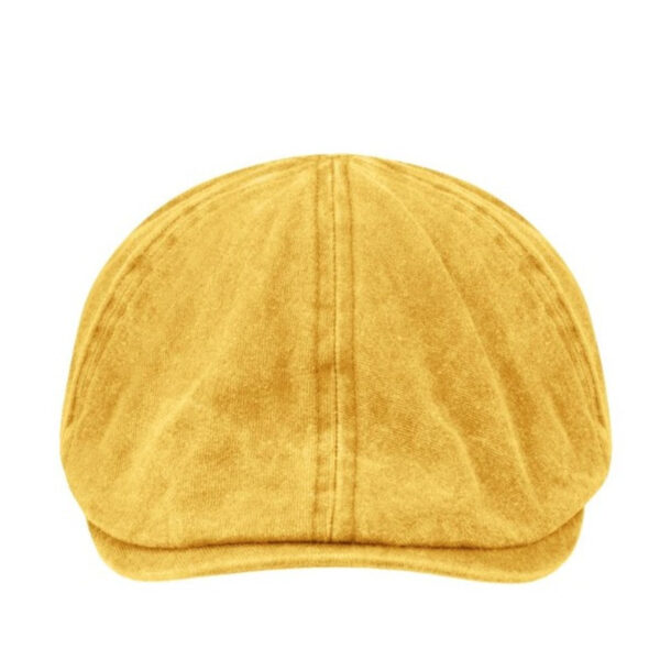 I2100MUSTARD - Maxed Wash Ivy Cap - Mustard