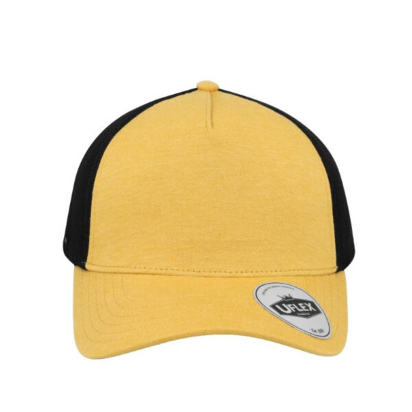 U21503RQMUS - 5 Panel Trucker - Mustard