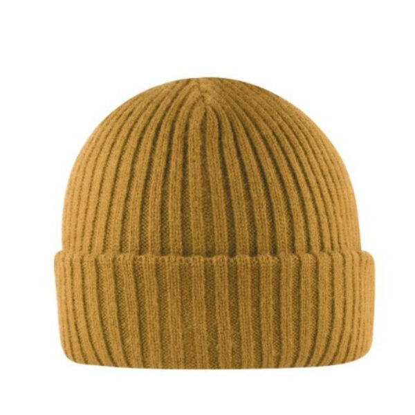 U20900CBMUS - Cuffed Beanie - Mustard