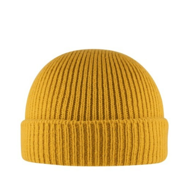 B2300MUSTARD - Cuffed Fishermen Beanie - Mustard