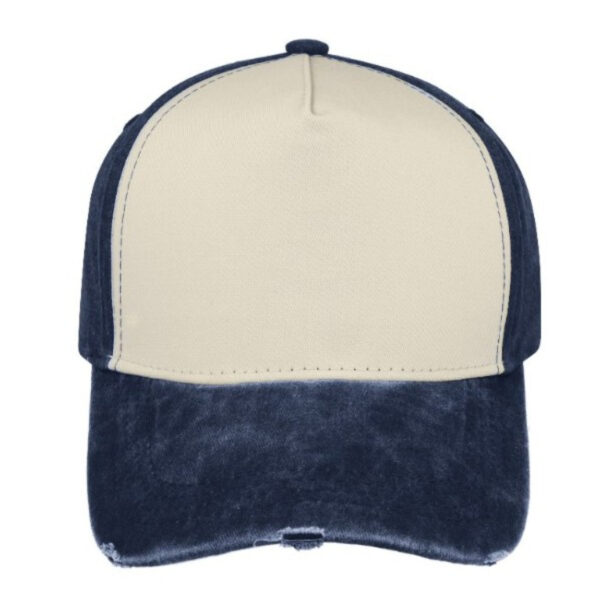 F21500/NAVY/STN - Pigment Washed 5 Panel - Navy