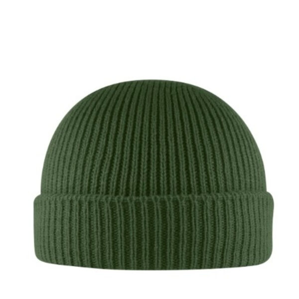 B2300OLIVE - Cuffed Fishermen Beanie - Olive