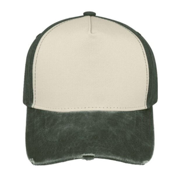 F21500OLIVE/STN - Pigment Washed 5 Panel - Olive