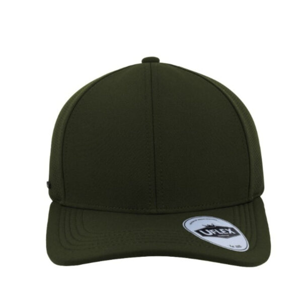 U22001SOLIVE - 6 Panel Sports Cap - Olive