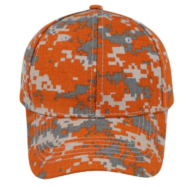 17608ORANGE - Pixel Camo - Orange