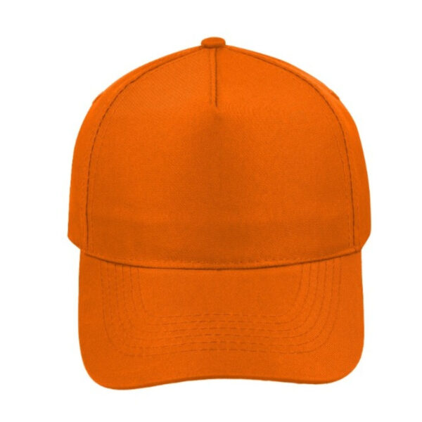 V5002ORANGE - 5 Panel Promo Cap - Orange