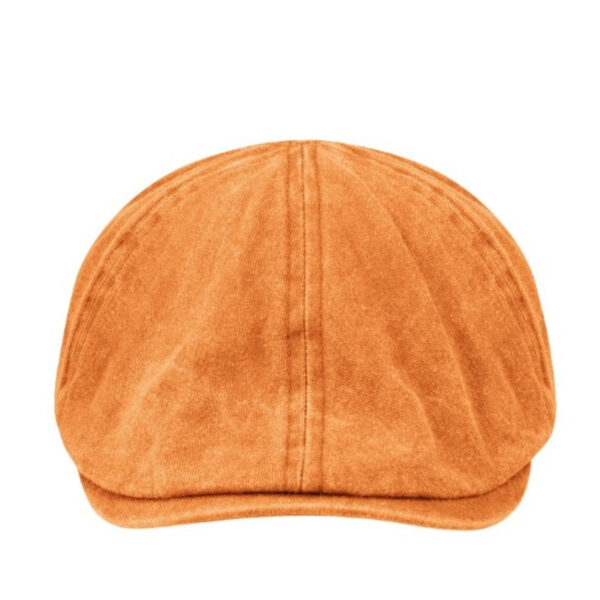 I2100ORANGE - Maxed Wash Ivy Cap - Orange