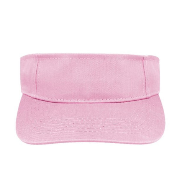 6052PINK - Twill Visor - Pink