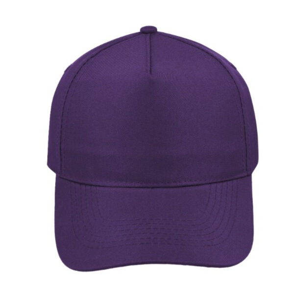 V5002PURPLE - 5 Panel Promo Cap - Purple