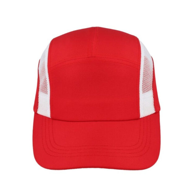 P17040RED/WH - Multi-Sport Mesh Cap - Red/White