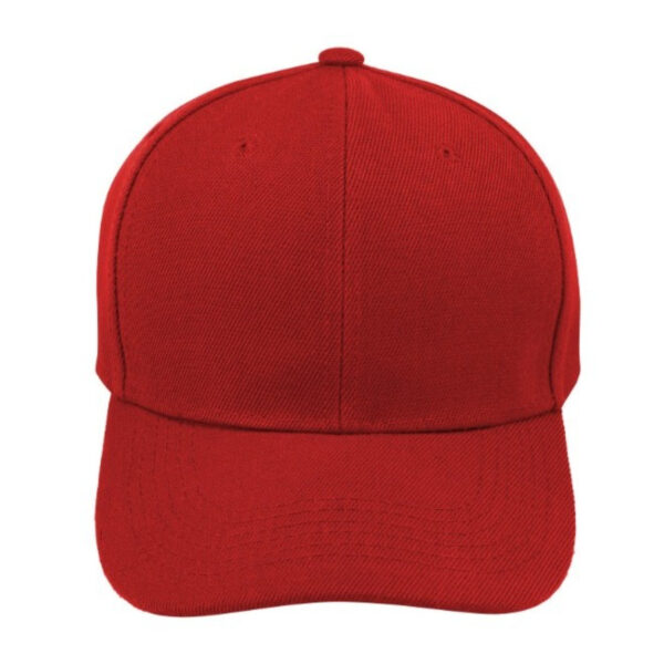 V6038RED - Value Fade Resistant Cap - Red