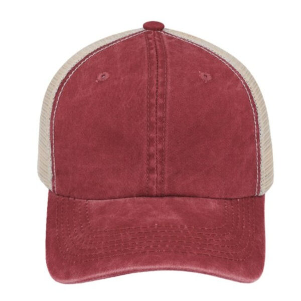 F22600RED - Max Wash 6 Panel Trucker - Red