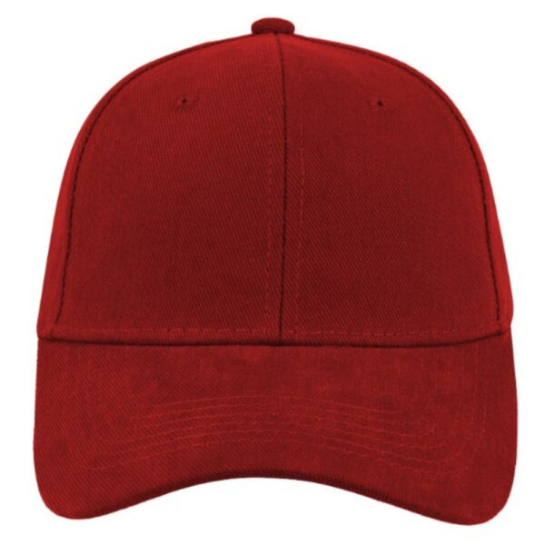 6009RED - Retail 6 Panel Cap - Red