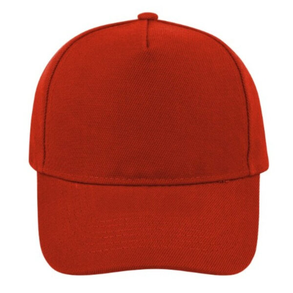 K5038RED - Kiddies 5 Panel Fade Resistant - Red