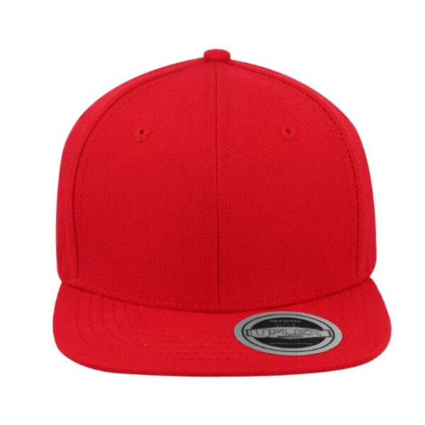 KU15606RED - Uflex Youth Snapback 6P Flat - Red