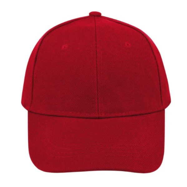 K6038RED - Kiddies Fade Resistant 6 Panel - Red